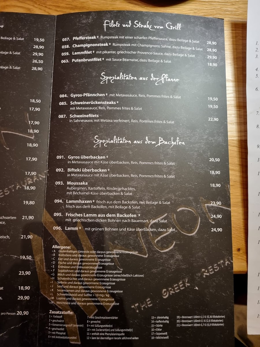 Restaurant Neon Menu - Image 4